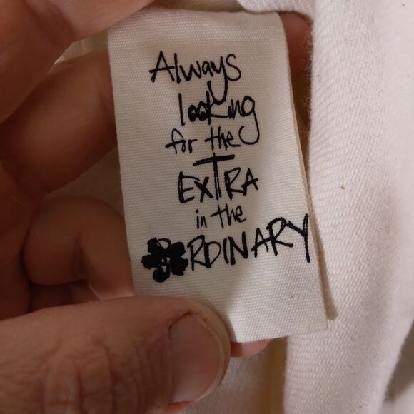 Ted Baker denim shirt mens 4 L Large ivory fleck long sleeve button London - Picture 9 of 11